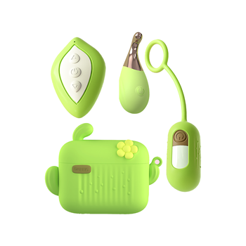 Blooming Bliss - Toyset met miniwand en eitje (Groen)